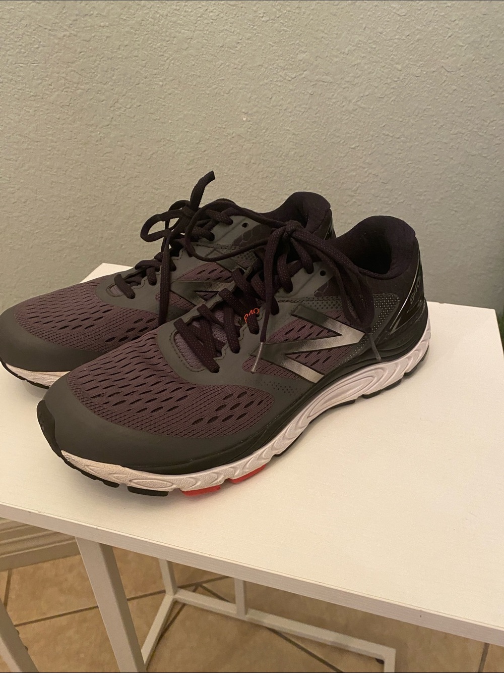 New Balance Men's Athletic Sneakers 840  - Dark Gray & Black size 9
